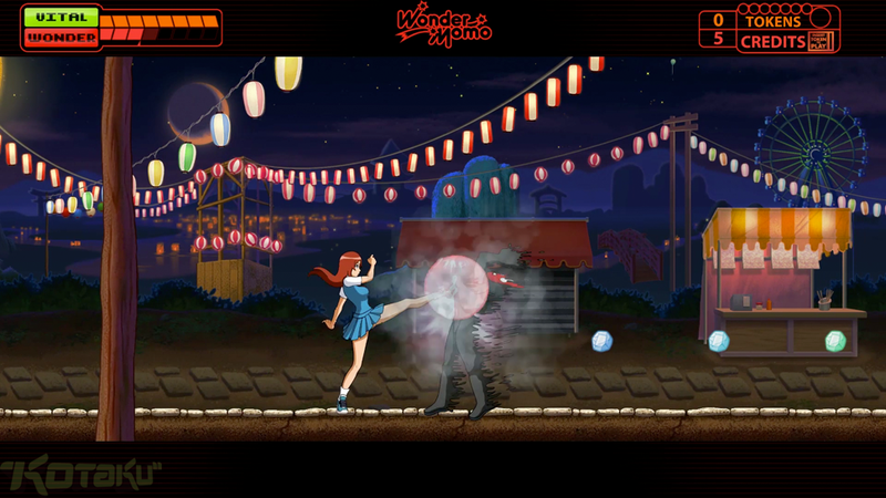 Illustration for article titled The New Wonder Momo Game Hurts Much Less Than The 1987 Original